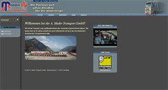 Desktop Screenshot of moder.at